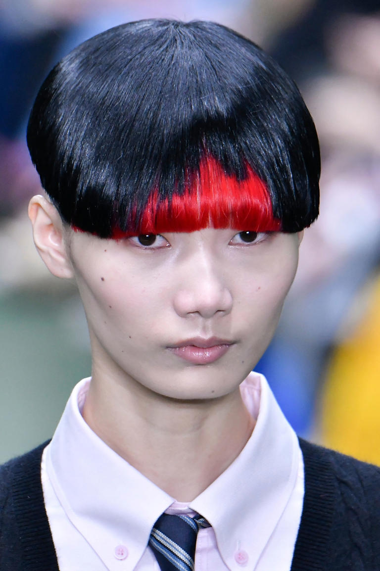 Les coiffures inspirées de l’univers manga de Loewe