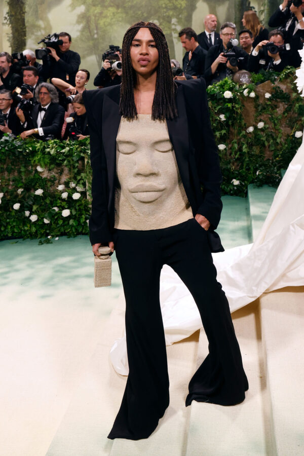 Olivier Rousteing au Met Gala 2024