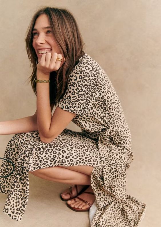 robe léopard outfit