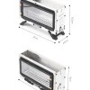 Singema stainless steel desktop micro fireplace mini portable wood fire stove close-up