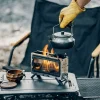 Desktop small fireplace Mini portable wood fire stove