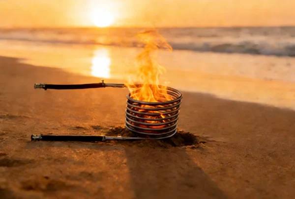 bobina de encendido en la playa