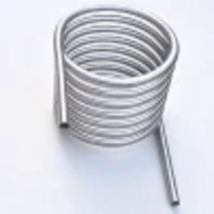 Wood Fired Hot Tub Coil Model A1 Basic DIY Heater for Outdoor Tubs