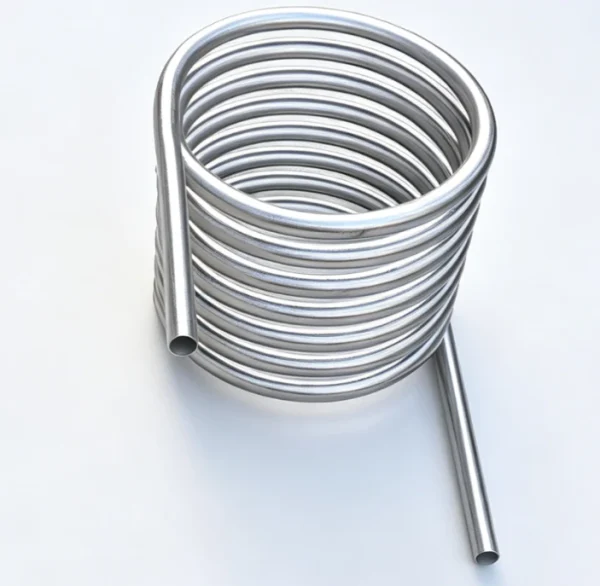 Wood Fired Hot Tub Coil Model A1 Basic DIY Heater for Outdoor Tubs