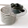Contenido del paquete del calentador de serpentín para bañera de leña, modelo B1, con parrilla de barbacoa
