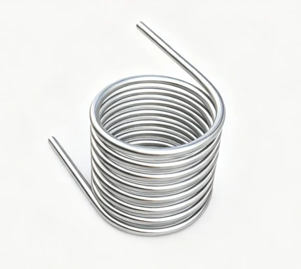 Wood Fired Hot Tub Coil Model A1 Basic DIY Heater Stainless Steel 8-Circle