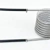 Contenido del paquete del intercambiador de calor de serpentín para bañera de hidromasaje de leña, modelo B2, con parrilla para barbacoa y kit de mangueras