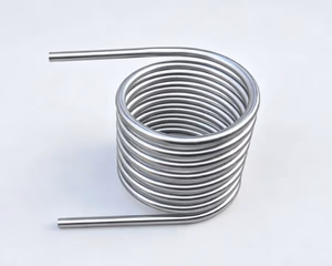 Wood Fired Hot Tub Coil Model A1 Basic DIY Heater Kit Package Content