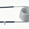 Stainless Steel Heating Coil Hot Tub A3 Complete Hose Kit Stop Valve