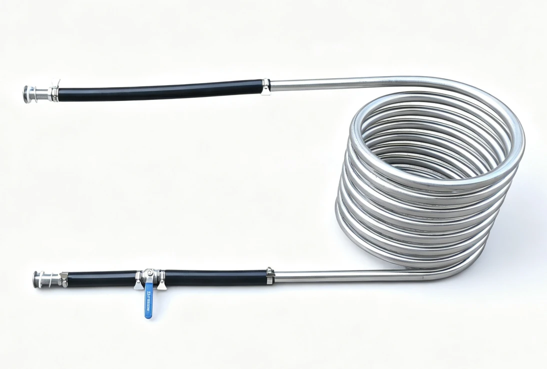 Model A3 Stainless Steel Heating Coil Hot Tub Kit Stainless Steel Heating Coil Hot Tub A3 Complete Hose Kit Stop Valve