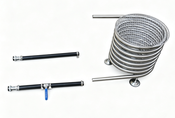 Singema Model D3 Wood Fired Hot Tub Coil Kit Premium BBQ Supported