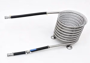 Portable Wood Fired Hot Tub Coil Model D3 Support Kit with Grill