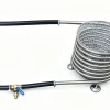 Singema Wood Fired Hot Tub Coil Kit Model D4 Premium BBQ Kit with Drain Valve