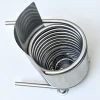 Wood Fired Tub Coil Heat Exchanger Model E1 with Fireguard – side view