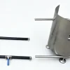 Camping hot bath tub heating coil Model E3 with Fireguard, wood holder, hose kit