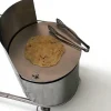 Holzofen-Heizspirale für Whirlpools, Modell F2, mit Feuerschutzgitter und Schlauchsatz für den Außenbereich