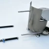 Thermosiphon Hot Tub Wood Coil F3 Kit with Fireguard & BBQ Grille