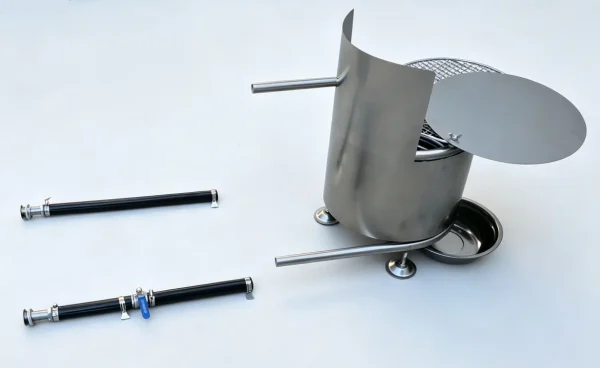 Thermosiphon Hot Tub Wood Coil F3 Kit with Fireguard & BBQ Grille