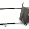 Holzbeheiztes Pool- und Whirlpool-Heizregister – F4 Fireguard-Set, Edelstahl, strukturiert