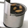 Holzbeheizter Pool & Whirlpool – Heizschlange Modell F4, Fireguard-Schlauchsatz, Grillrost, Regenschutz