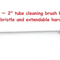 Shopping 5/16" ~ 2" tube cleaning brush kit with brass bristle and extendable hard rod supplied by Smartclima 125