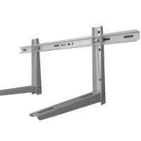 Folded Air Conditioner Bracket With Sliding Bar