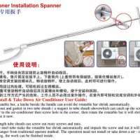 air conditioner installation spanner