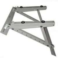 Roof Air Conditioner Brackets, steel construction, adjustable support for various AC units, includes installation accessories