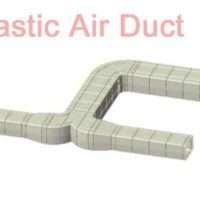 Plastic Air Duct System,Ventilation plastic duct