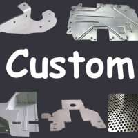 Custom-made Sheet Metal Bracket Cabinet Enclosure Housing Shelf Pegboard Panel