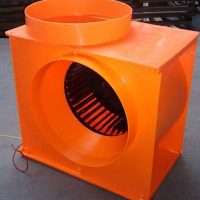 Centrifugal blower fan unit