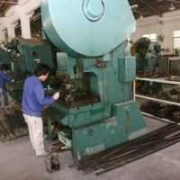 Aluminium plate stamping