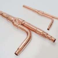 Hitachi Copper Distribution Tube Fittings Y Branch Joints