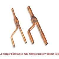 LG Copper Distribution Tube Fittings Copper Y Branch joint