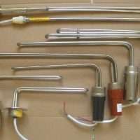 Electrical heating element for solar thermo system
