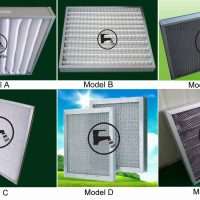 washable primary air filters with aluminium alloy frame