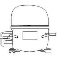 R134a KONOR ZANUSSI air conditioner compressor