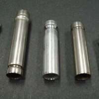 Metal tube end beading