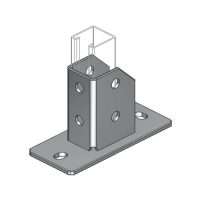 Unistrut Channel post base
