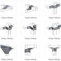 Unistrut Channel Connecting Fittings