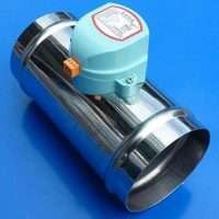 Stainless steel electronic volume control damper