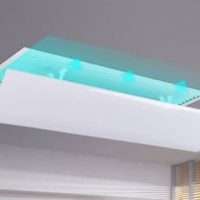 Air deflector for ceiling air grille