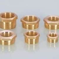 Brass Pipe Fitting Bushing with Male thread and Female thread