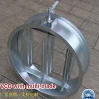 Circular Duct Air Volume Damper with multi-blade