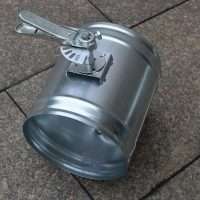 Galvanized Steel Round Duct Volume Control Damper