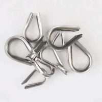 5/8" Heavy Duty SS Wire Rope Thimbles