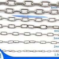 stainless steel 316 or grade 304 anchor link chain