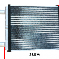 Car bus truck air conditioning water tank heating radiator Micro channel heat exchanger size 180x180mm