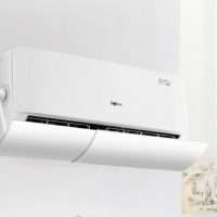 AC air deflectors for wall-mouned split air conditioner