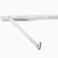 Adjustable No-Drill Window Air Conditioner Support Bracket, Heavy Duty Universal Steel AC Bracket for Outdoor Units